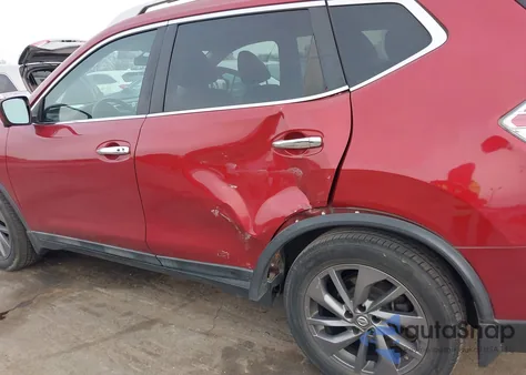 2016 Nissan Rogue Sl из США, поврежденный, VIN 5N1AT2MT1GC770711